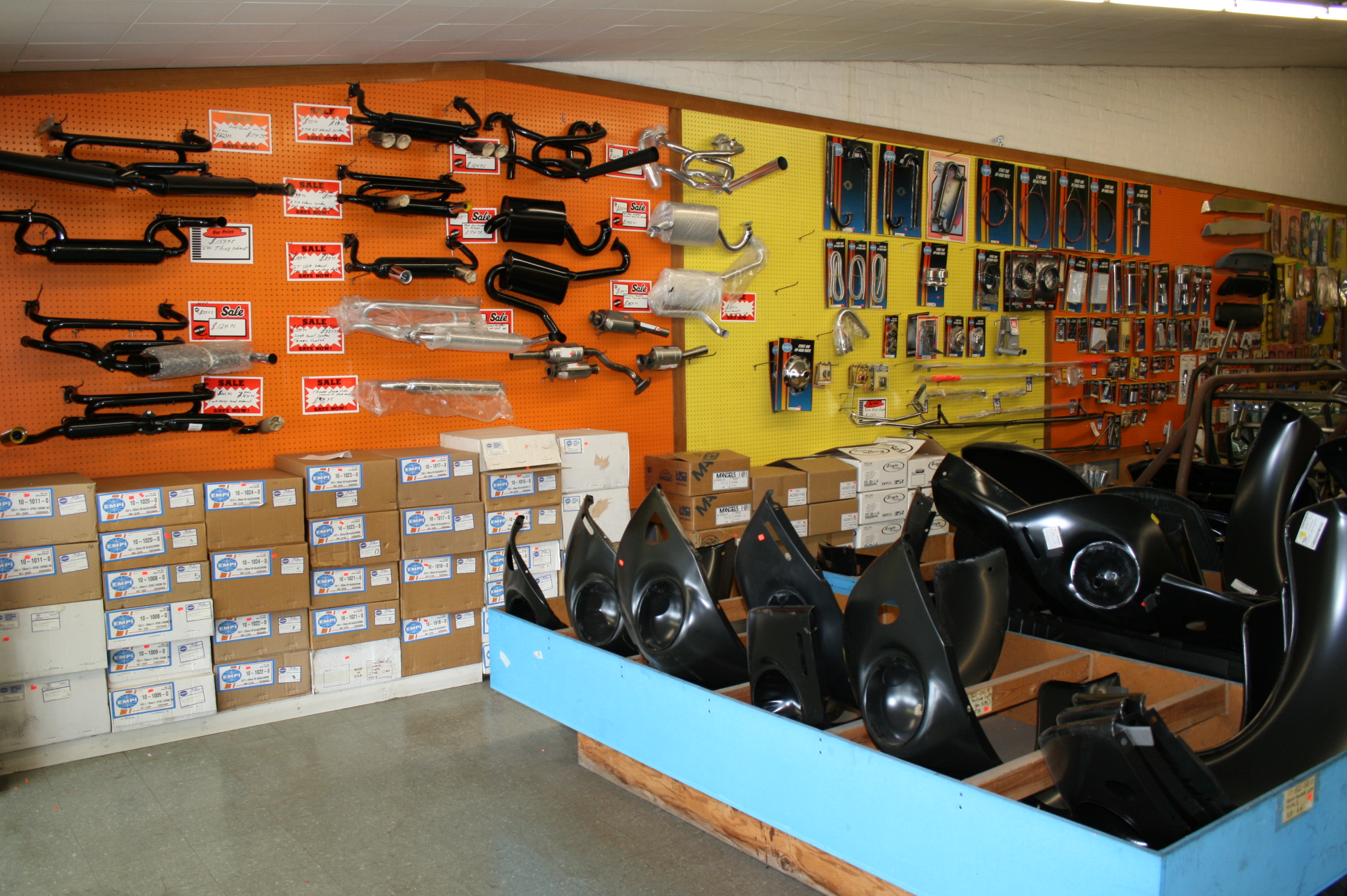 inside show room